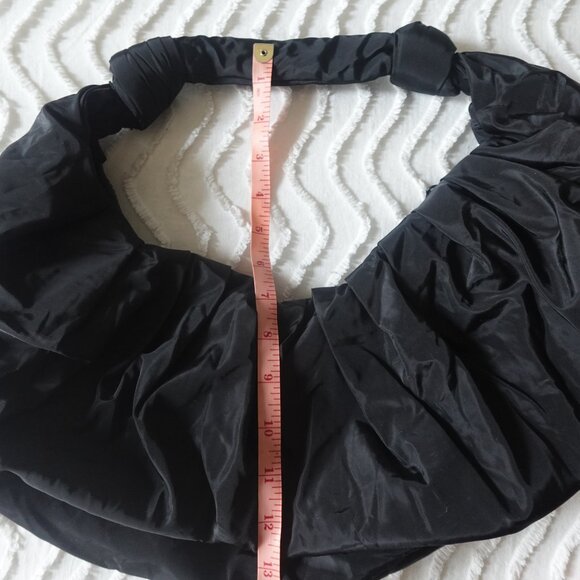 Mango ruched crescent bag - Picture 6 of 9